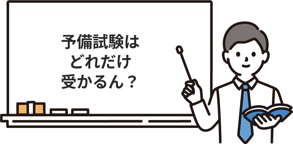 予備試験はどれだけ受かるん？