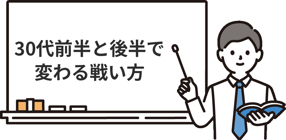 30代前半と後半で違う『経理職転職の戦い方』